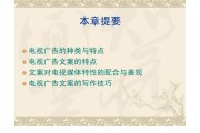 电视广告文案写作(电视广告文案写作论文)