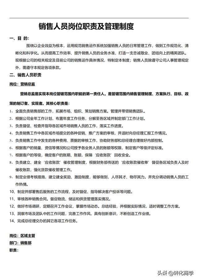 营销总监的职责(营销总监的职责范围)