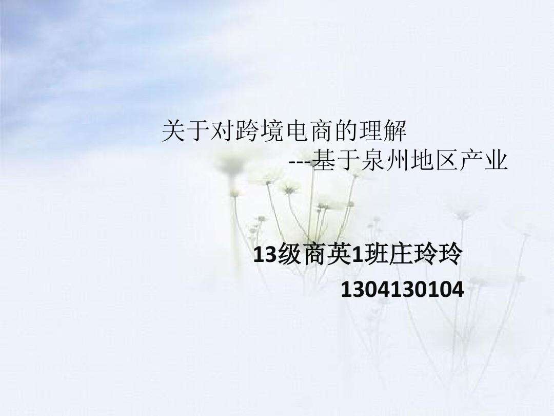 电商行业理解(电商行业的理解与认识)