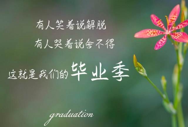 毕业分离的文案(毕业了和暗恋的人分开了文案)