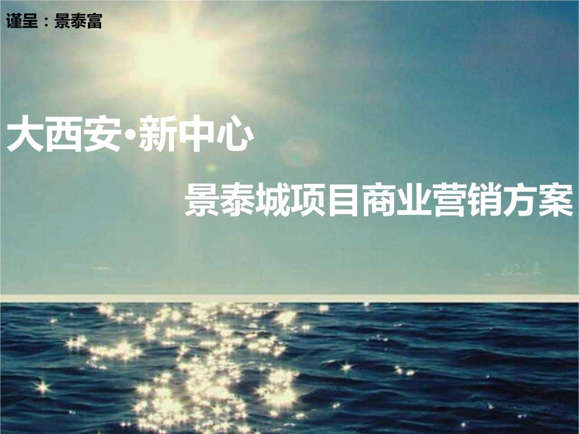 商业营销(商业销售方案)
